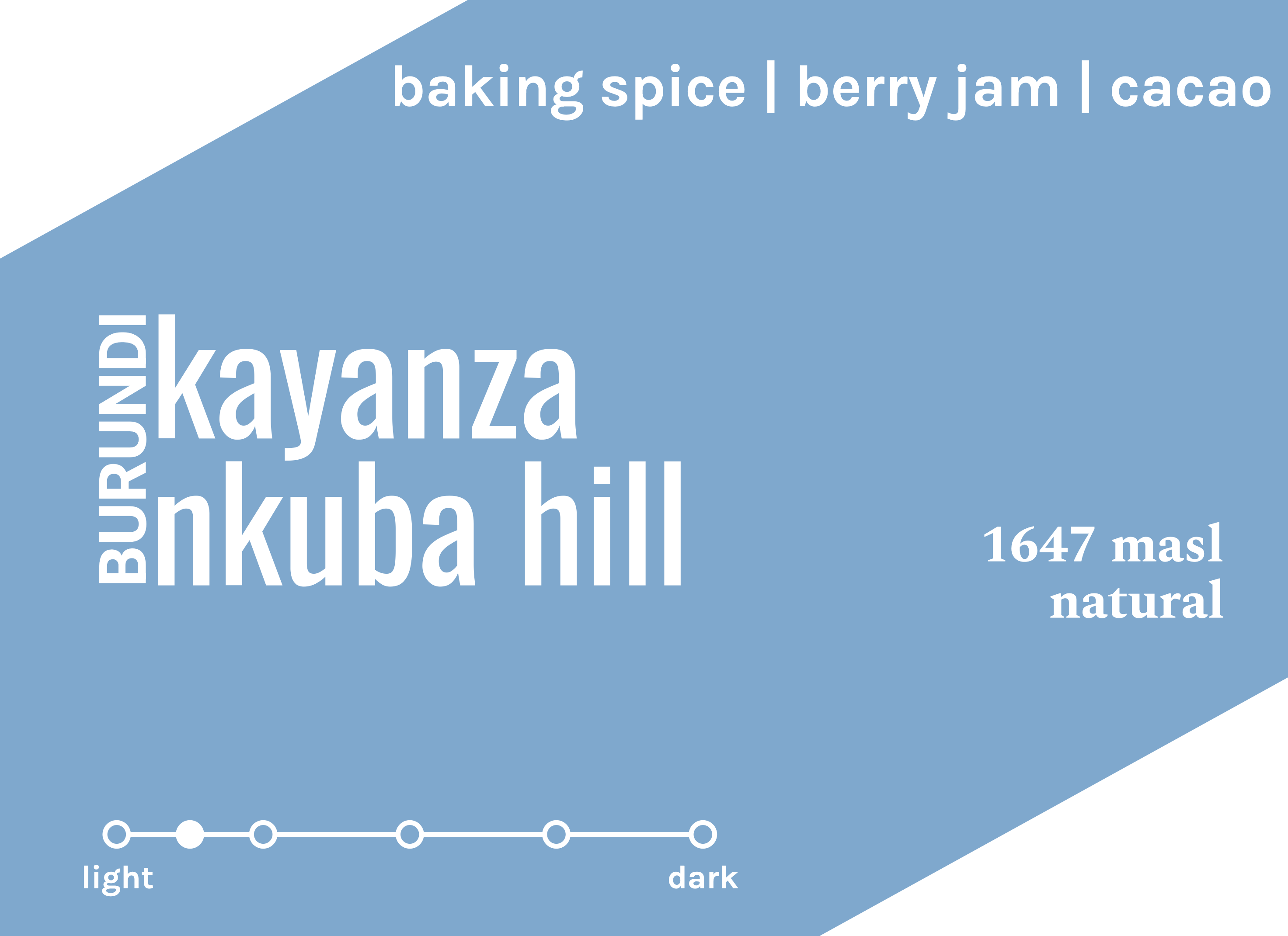 Burundi Kayanza Nkuba Hill