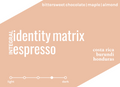 Integral Identity Matrix Espresso