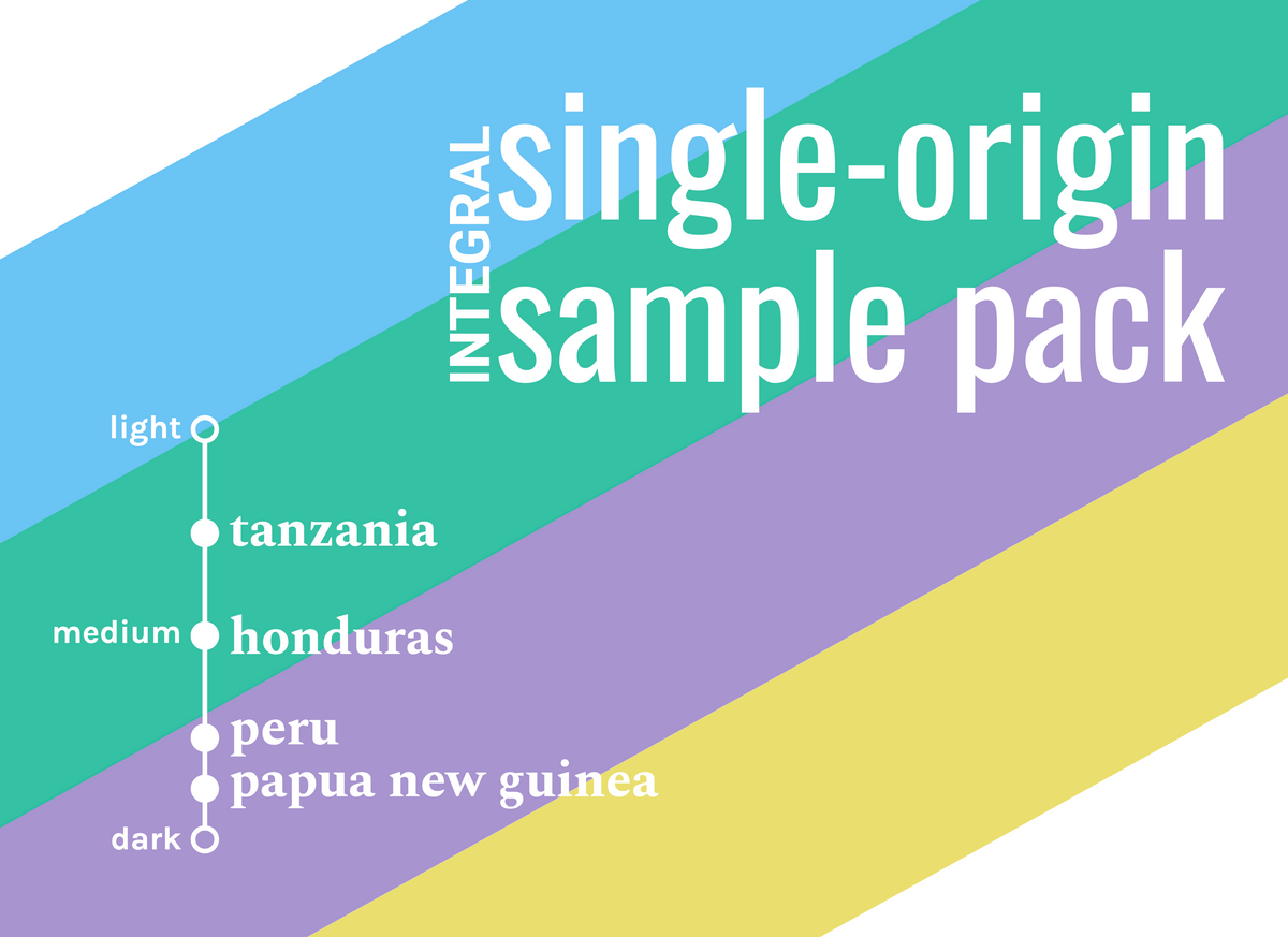 Integral Coffee Sample Pack (Whole bean only)