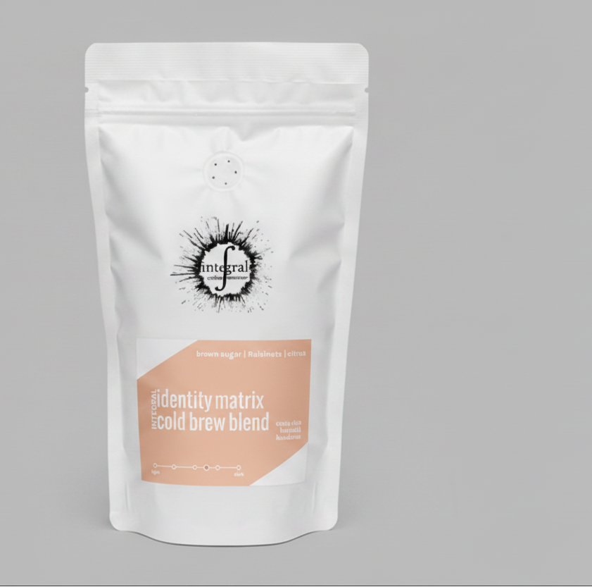 Identity Matrix Cold Brew Blend bag